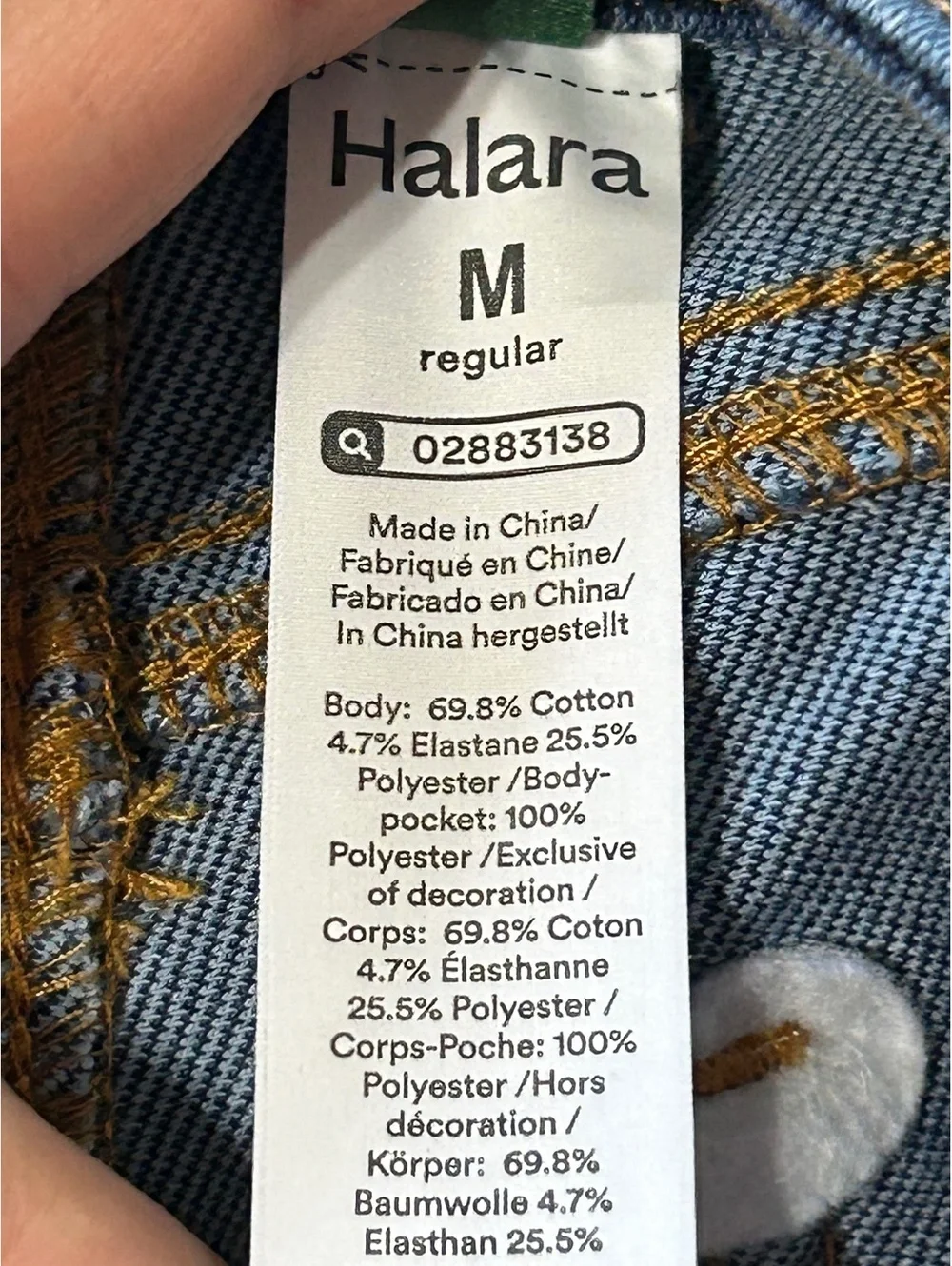 Halara flex high waisted roll hem wide leg jeans NWT